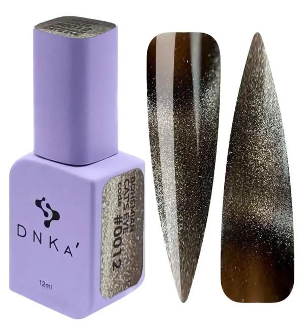 Гель-лак DNKa Bohemian Cat Eye №0012, объем 12 мл